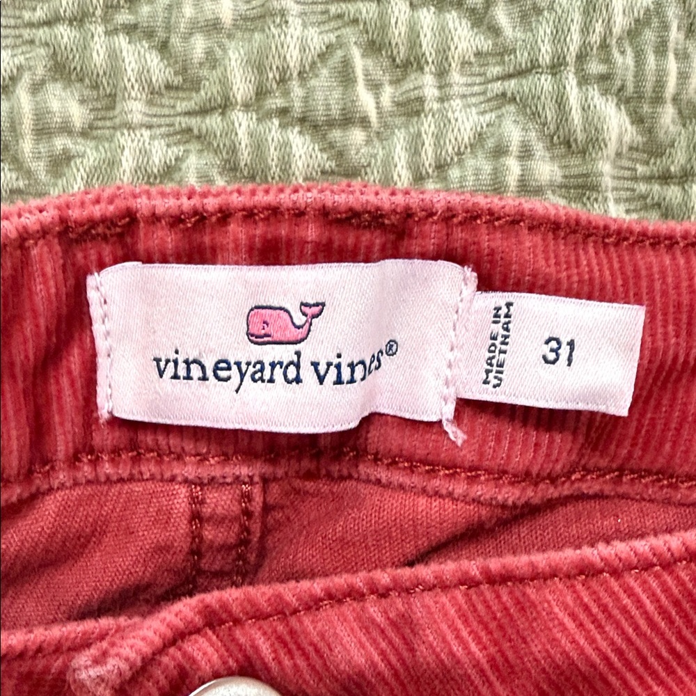 Vineyard Vines Red Skinny Pants - Picture 3 of 3
